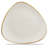 Stonecast Barley White Triangle Plate