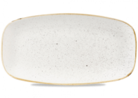 Stonecast Barley White Chefs Oblong Plate