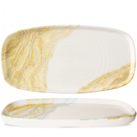 Tide Gold Chef's Oblong Plate