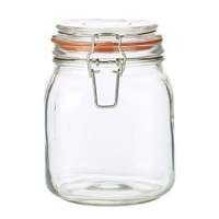 1ltr Glass Terrine Jar