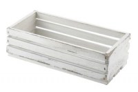 White Wash Wooden Rustic Crate
