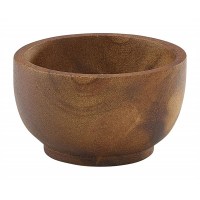 6cl Acacia Wood Dip Pot