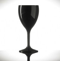 Elite Polycarbonate Premium Wine Glass BLACK