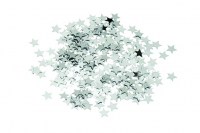 Silver Star Shaped Table Confetti