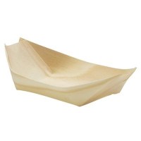 Disposable Wooden Serving Boat