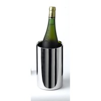 Wine Bottle Cooler Polished Stainless Steel
