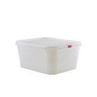 1-2 Gastronorm Polypropylene Container with Colour Coded Clips 