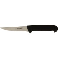 Black Handled Rigid Boning Knife