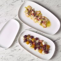 WhiteOrganicRectangularPlate