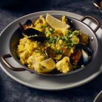 VintageSteelPaellaPan