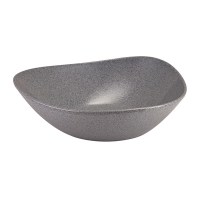 Grey Granite Melamine Triangular Buffet Bowl 28cm / 11inch
