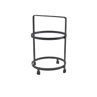 Coated Steel Two Tier Presentation Plate Stand 