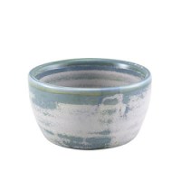 Seafoam Blue Terra Porcelain Ramekin
