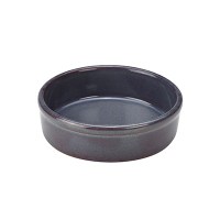 Rustic Stoneware Tapas Dish in BLUE