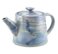 Seafoam Blue Terra Teapot