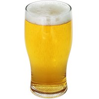 Tulip Ale Glass with Beer