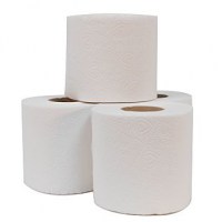 Whisper Silver Toilet Rolls are laminated and micro embossed.