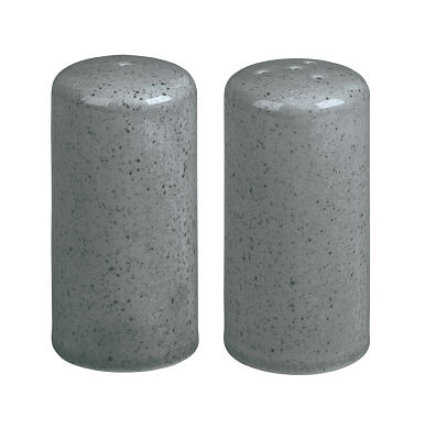 grey salt and pepper shakers